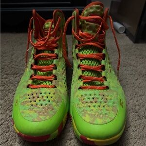 Under Armour Green Basketball Shoes